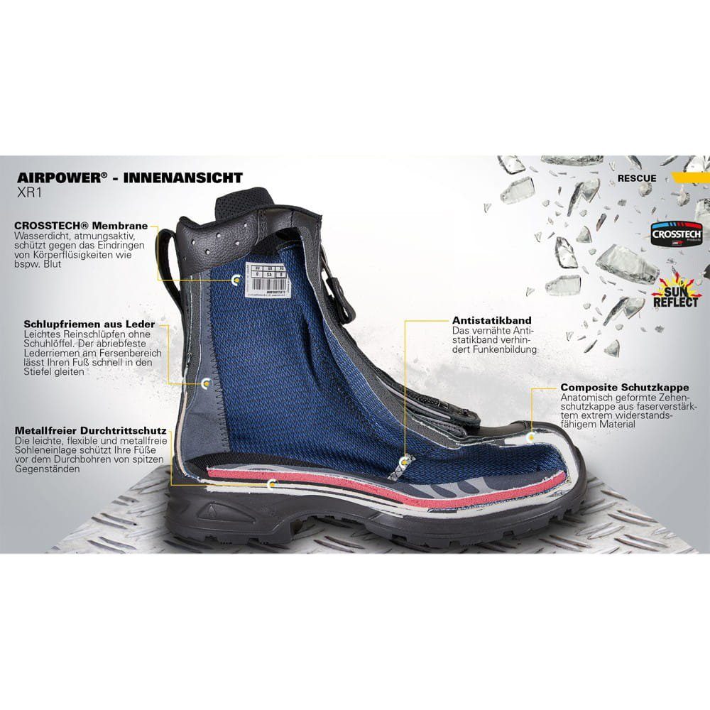 haix Haix Airpower XR1 Rettungsstiefel Stiefel