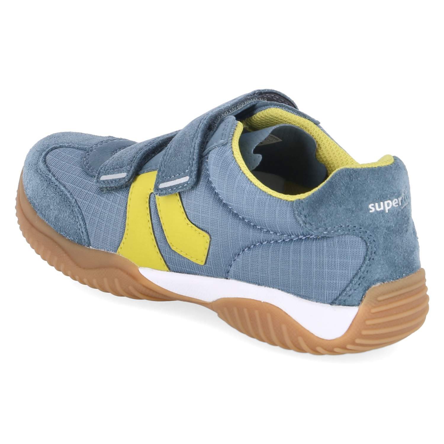 Superfit Superfit 1-006392-8000 Jungen Synthetik, Leder & Textil blue Slipper