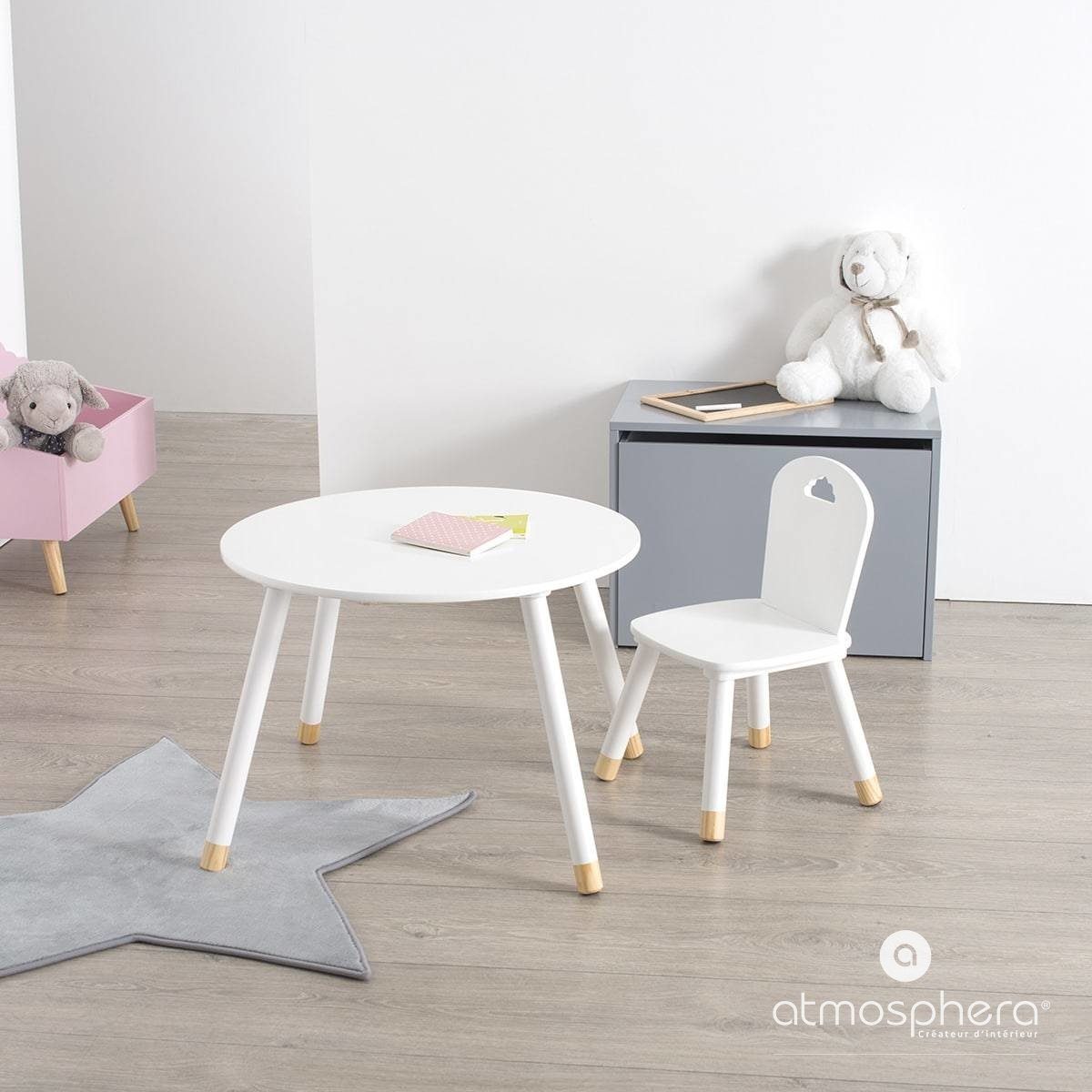 Atmosphera Créateur d'intérieur Beistelltisch Kindertisch, rund - 43 cm, Ø 60 cm (funktional), keine – Bild 3 von 3