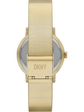 DKNY Quarzuhr DKNY Damen-Uhren Analog Quarz