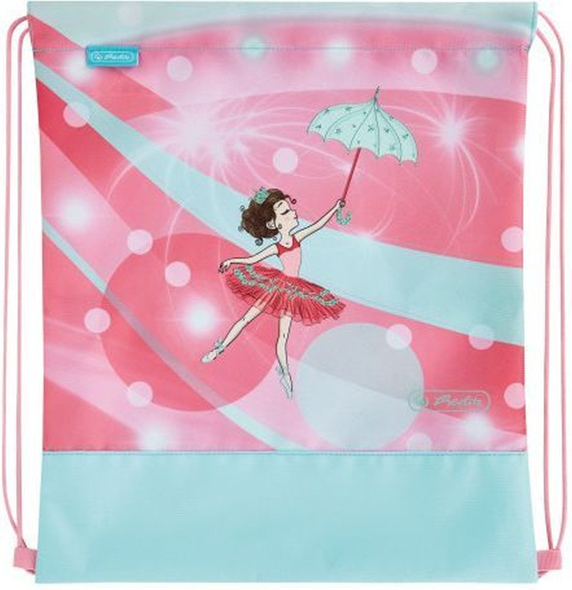 Herlitz Schulranzen Schulranzen Loop Plus Polyester 310x220x370mm Ballet Love (4 Stück)
