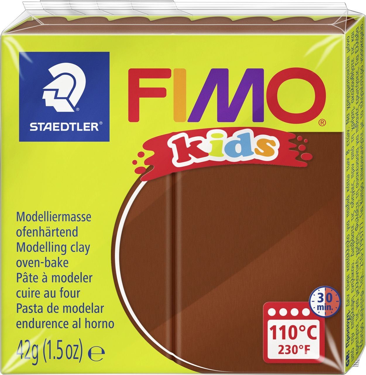 STAEDTLER Bastelfilz Fimo Kids braun 42 g