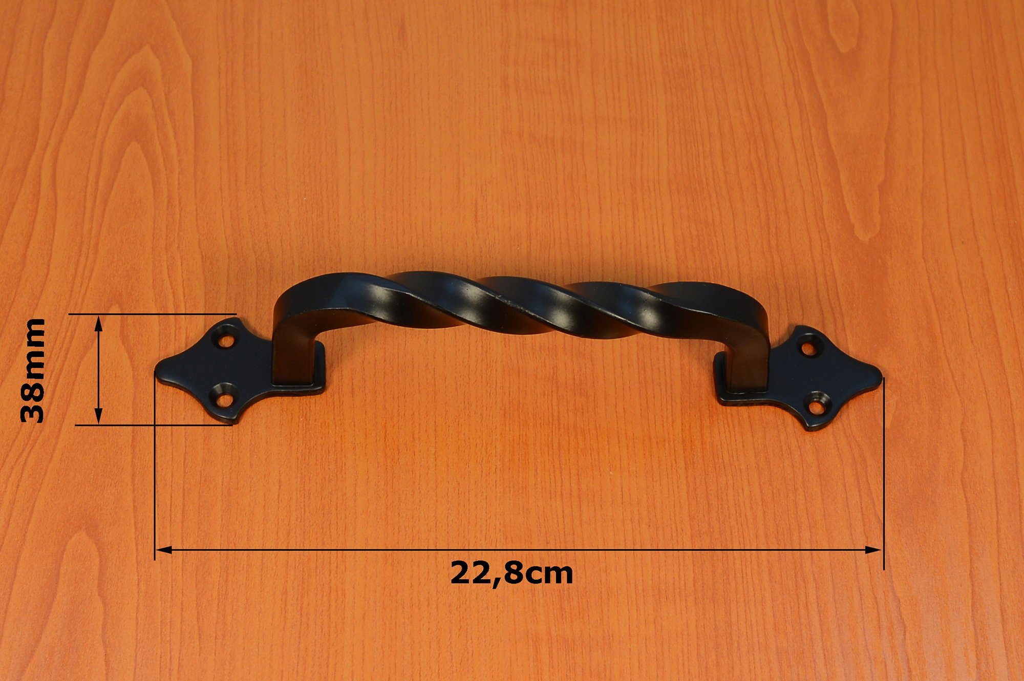 AMIG Türgriff Stangengriffe Schrankgriffe Küchengriffe Griff Eisen antik, 2 Stück