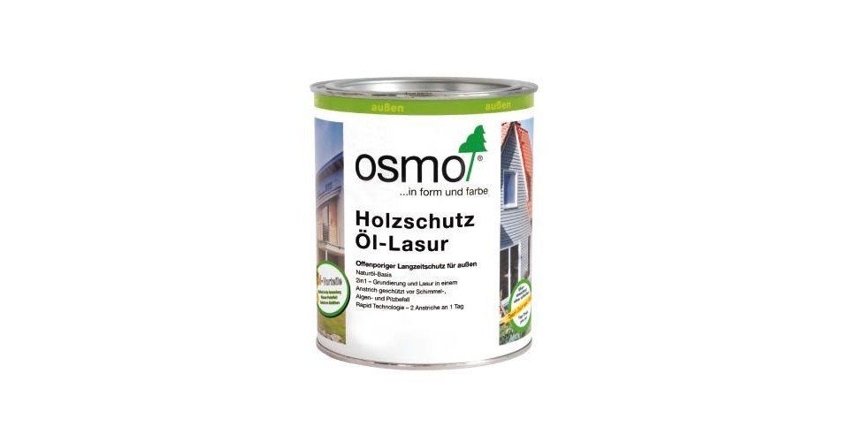 Osmo Hartholzöl Osmo Holzschutz Öl-Lasur 750 ml mahagoni