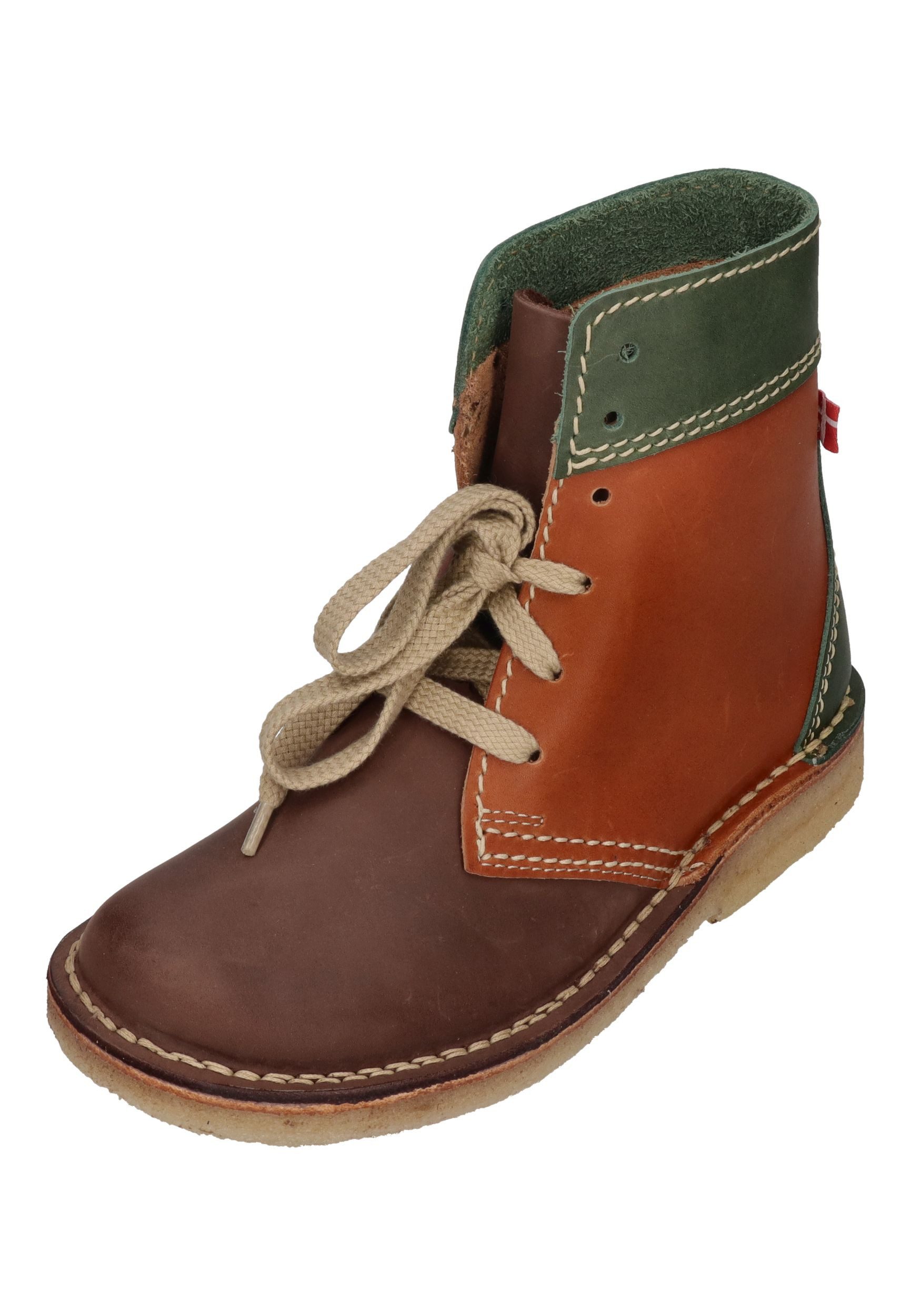 Duckfeet Fåborg Schnürboots green brown cocoa günstig online kaufen