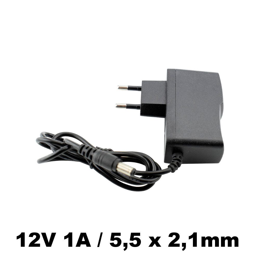 Trade-Shop Ladegerät passend Technotrend TT-Micro C264 C102 C274 C320 Netzteil (Ladekabel / Netzstecker / Ersatznetzteil mit EURO-Stecker)