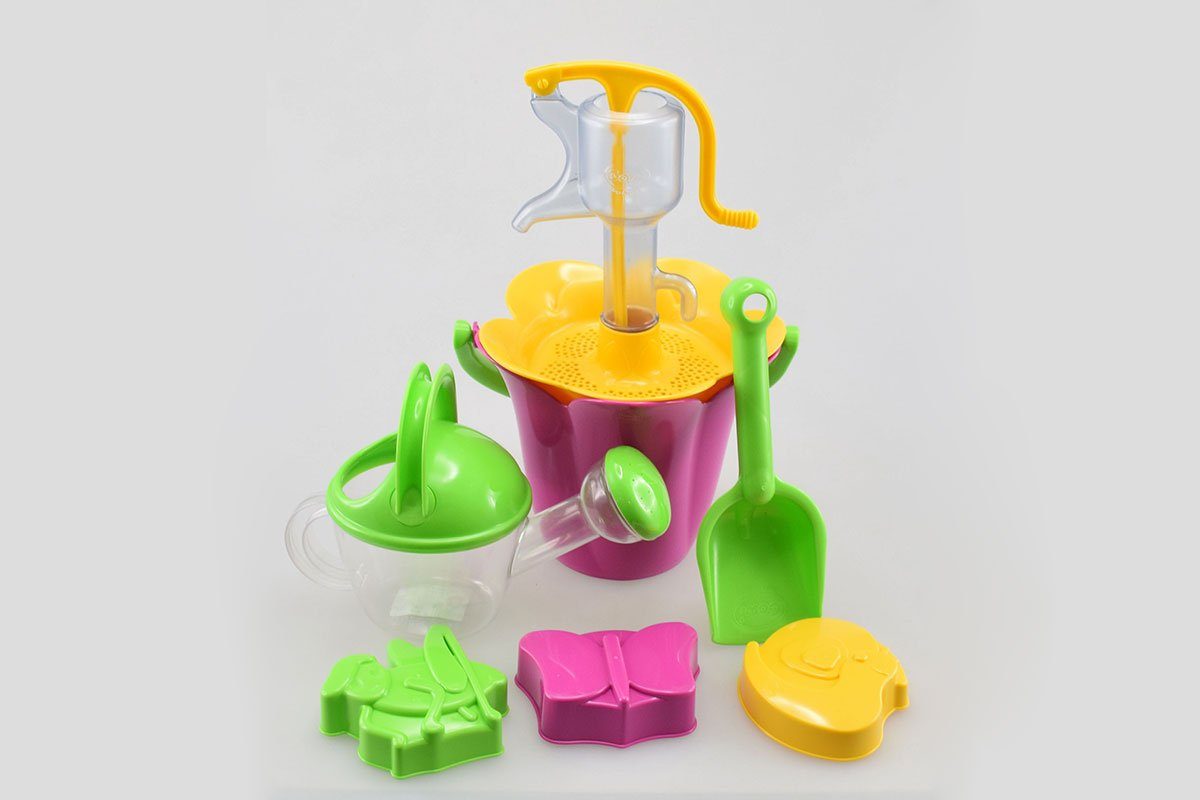 Sandform-Set Blumen Pumpenset