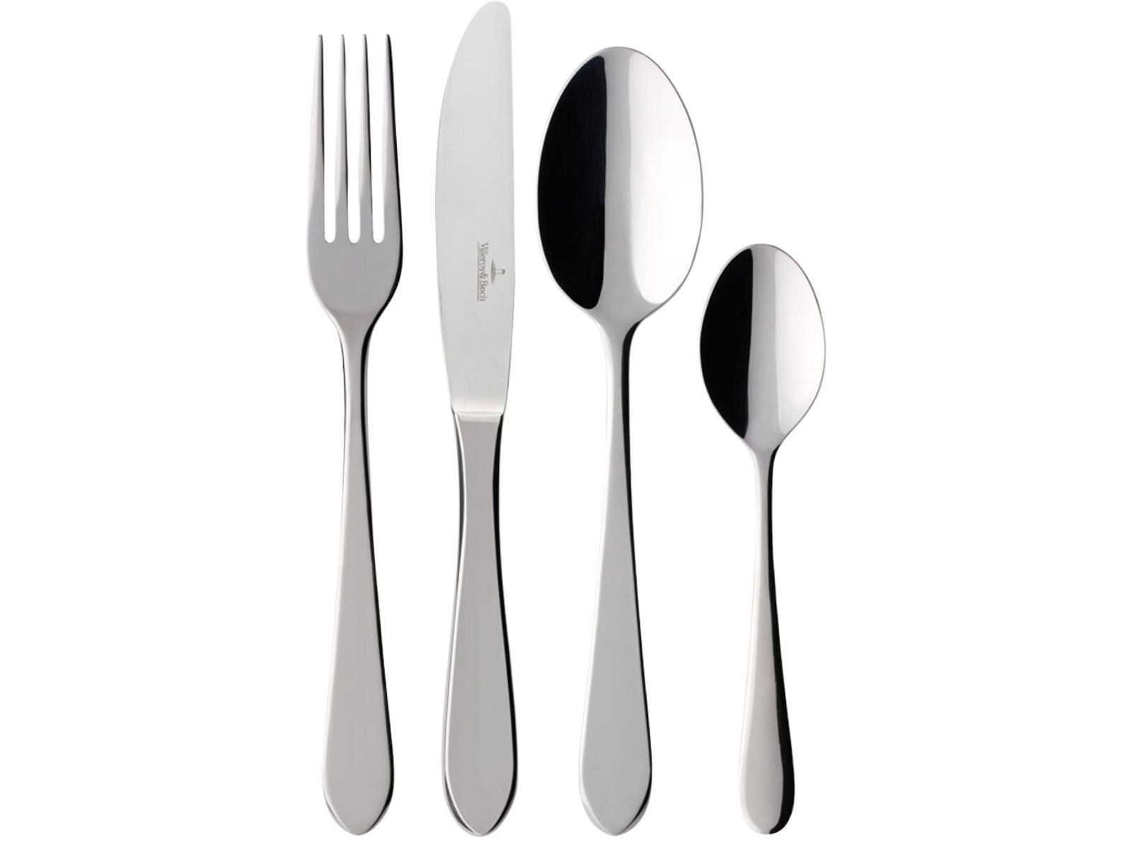 Villeroy & Boch Besteck-Set Oscar Tafelbesteck 4tlg, Edelstahl