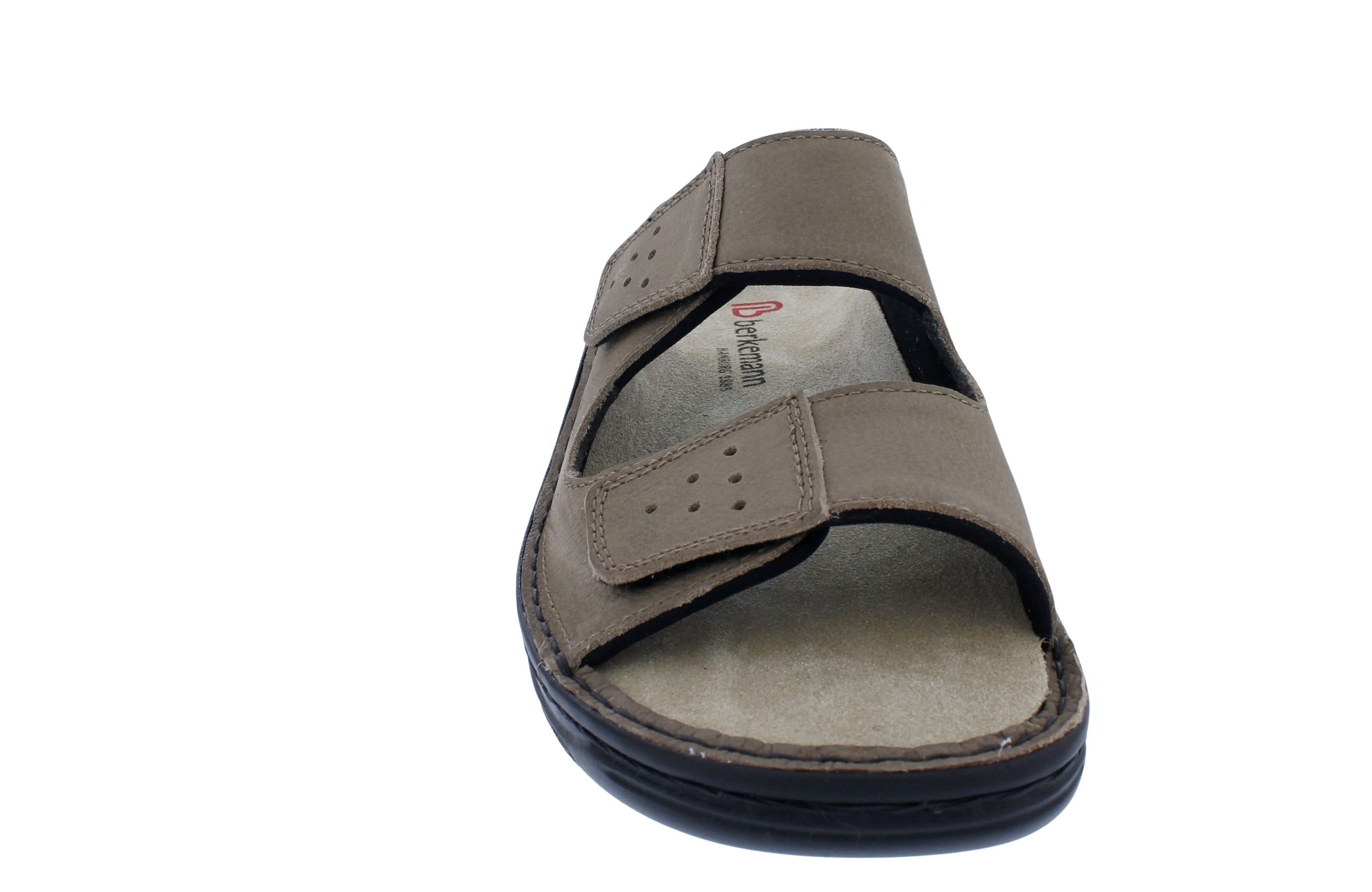 BERKEMANN Berkemann Pantolette Tobias mit Fußbett zum Wechseln 5801-485, Braun, Pantolette