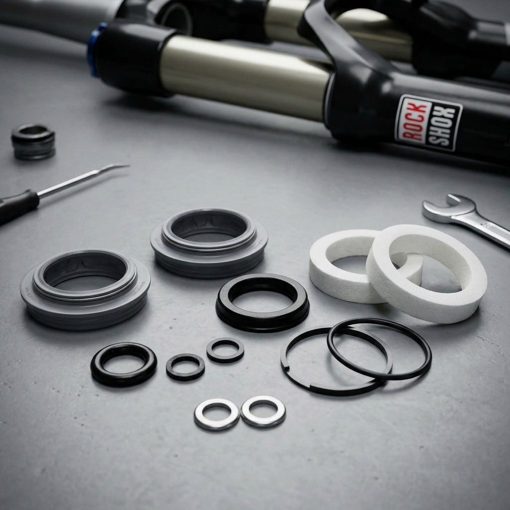 RockShox Federgabel RockShox Federgabel Service-Kit Recon Silber Spirale Gabel Service-Kit
