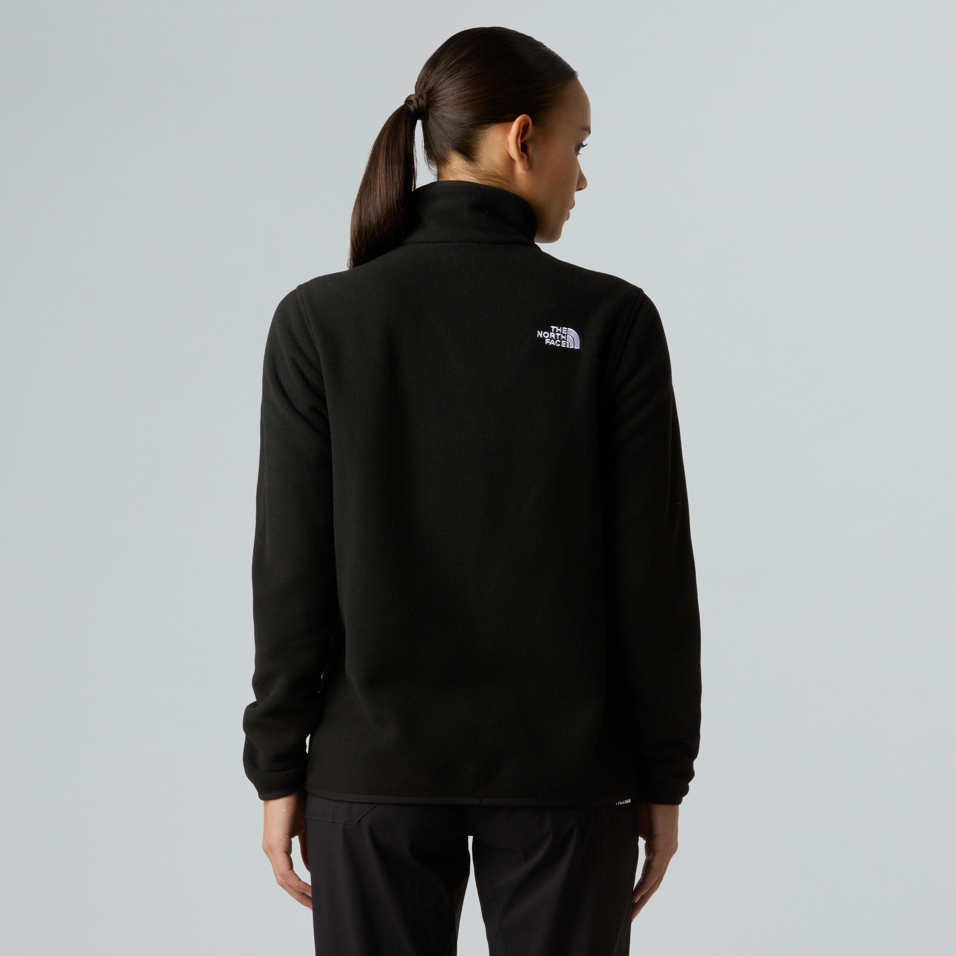 The North Face Fleecepullover W GLACIER FLEECE 1/4 ZIP JACKET Halfzip aus Polyester, mit 1/4 Reißverschluss