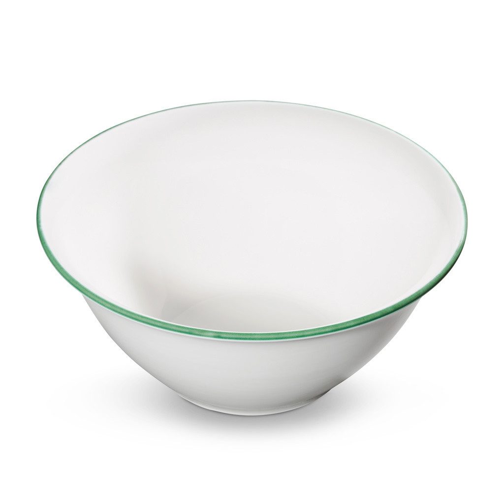 Gmundner Keramik Ersatzscherkopf Gmundner Keramik Grüner Rand, Salatschüssel (33cm)
