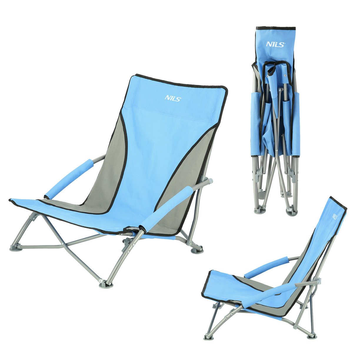 NILS CAMP Campingstuhl Strandstuhl Klappstuhl Outdoor günstig online kaufen
