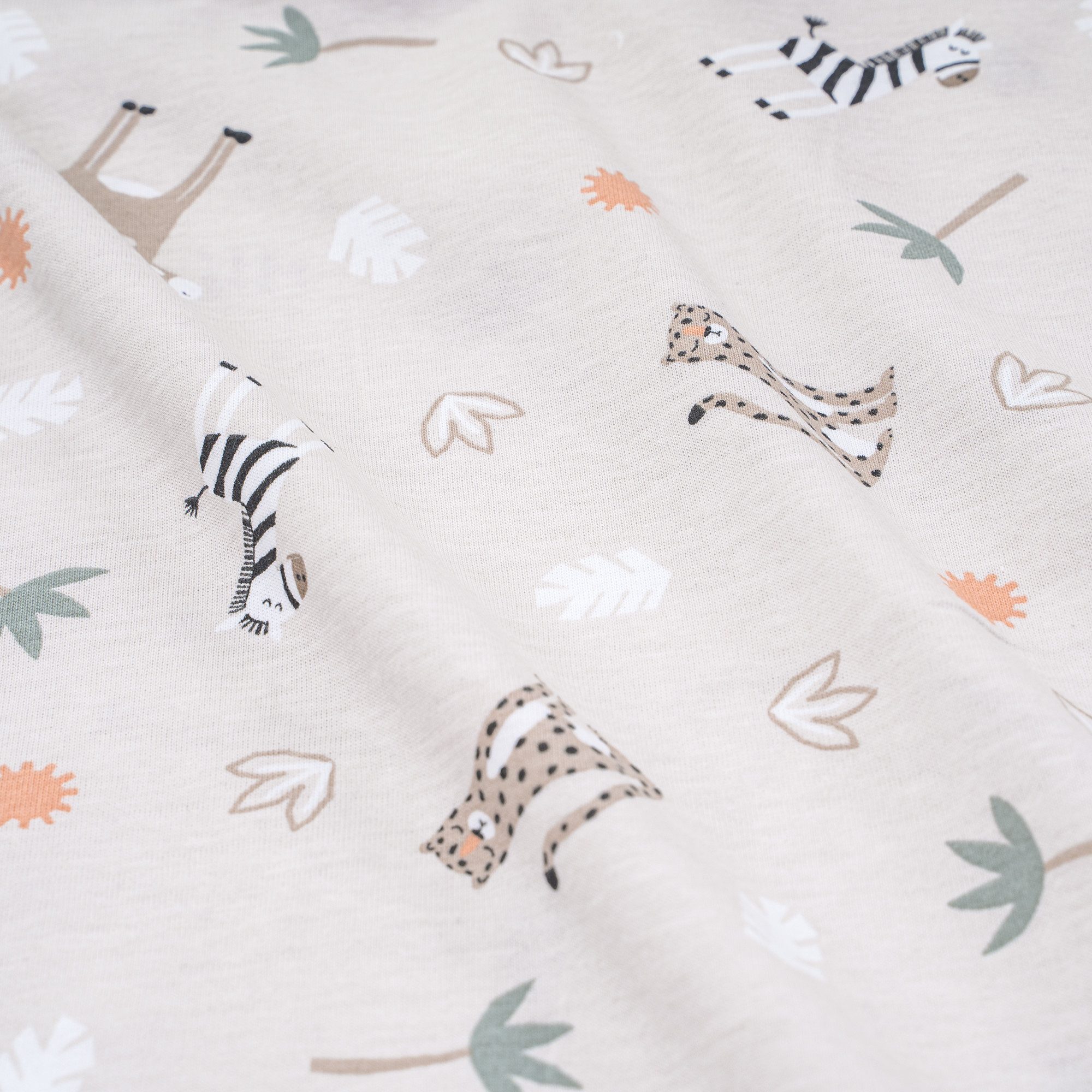 Julius Zöllner Kuschelnest Savanne beige Bettschlange Jersey 180, (1-tlg), Babynestchen