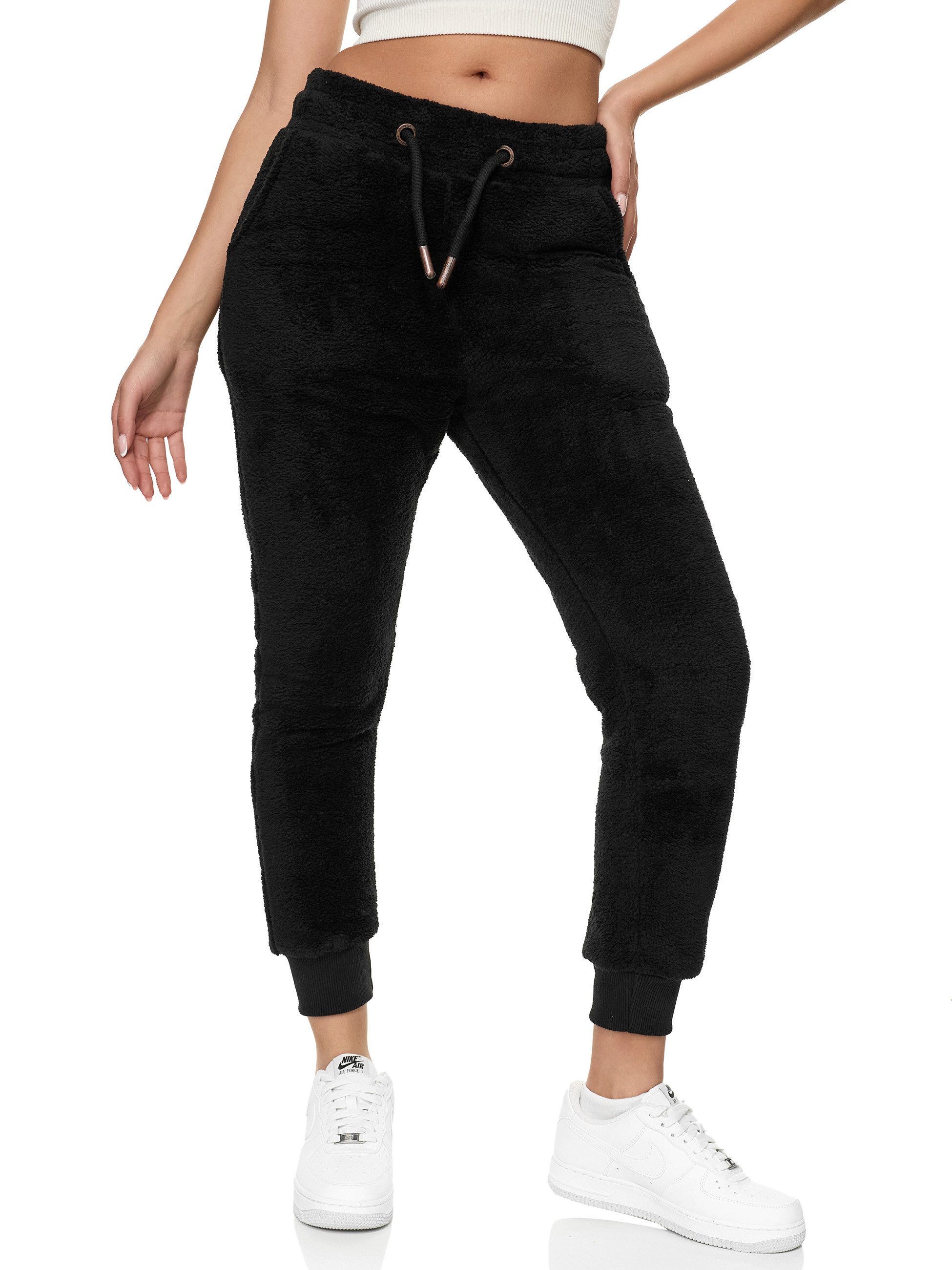 REPUBLIX Jogginghose ANAJA Damen Teddyfleece Jogger Sporthose Jogging Pants günstig online kaufen