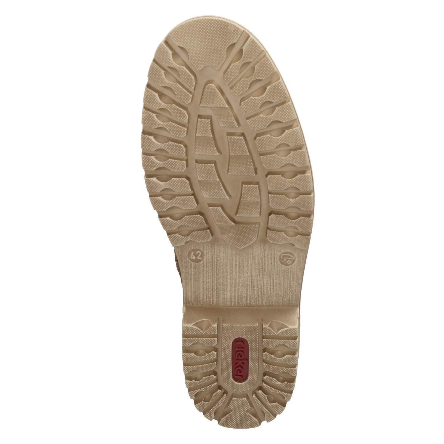 Rieker Rieker F3614-25 Herren Leder und Synthetik brown Schnürstiefel