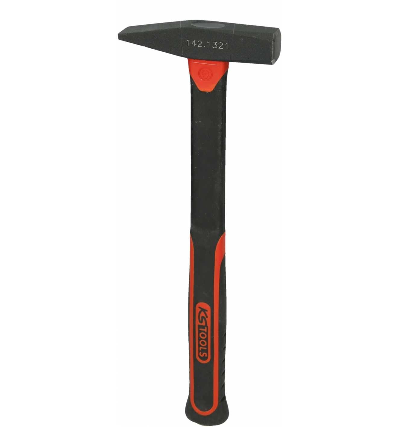 KS Tools Hammer mit Fiberglasstiel, 200 g