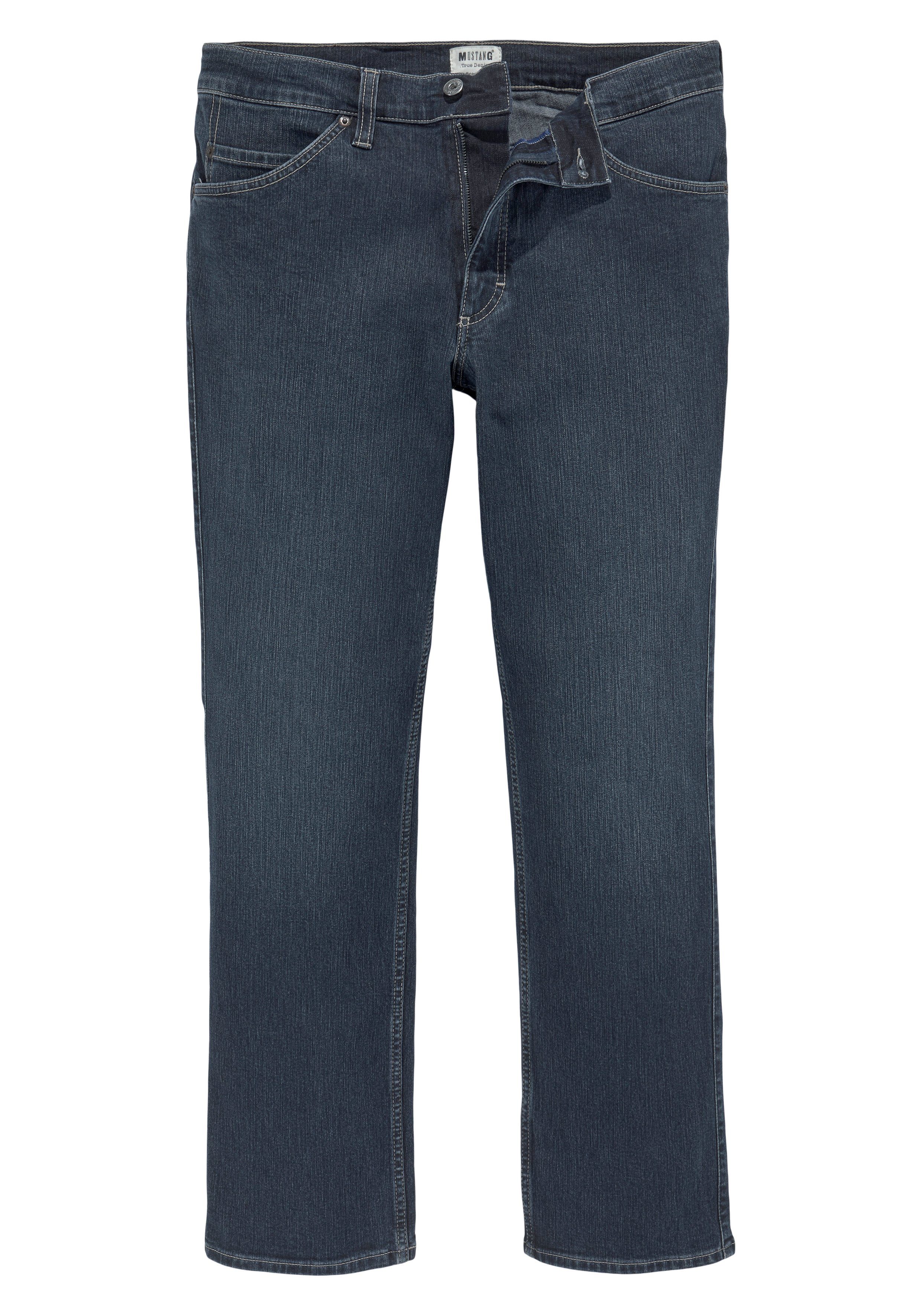 MUSTANG 5-Pocket-Jeans Style Tramper Straight dark
