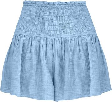 BlauWave Cargoshorts lastische Taille Drapieren Shorts (1-tlg., Mode Casual Sport Shorts) Geeignet für tägliche Reisen