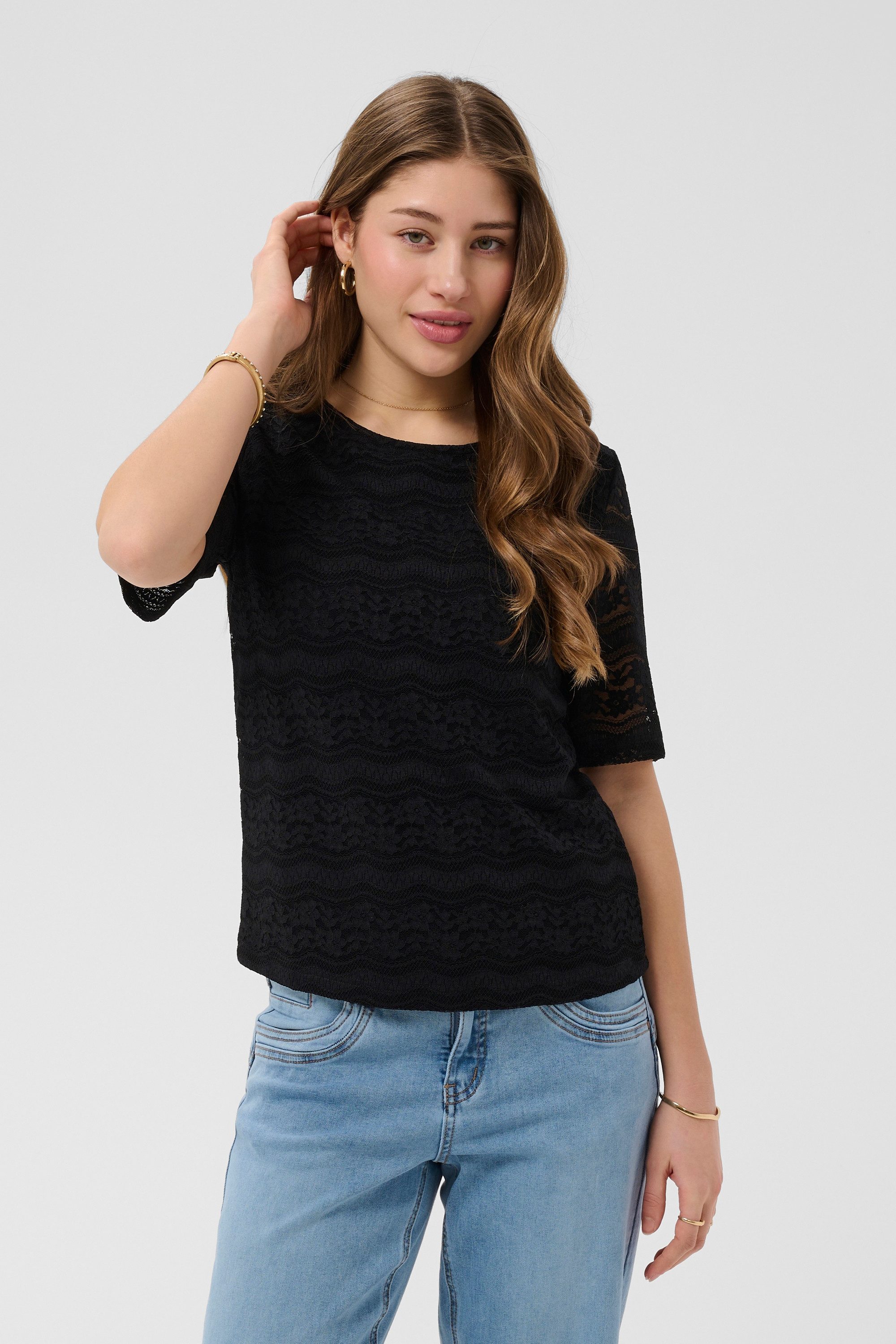 Cream Kurzarmbluse Bluse kurzarm CRLirina
