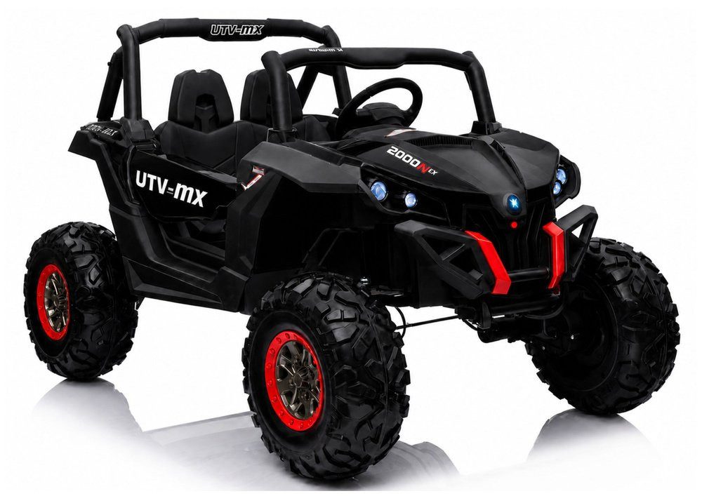Wisam Elektro-Kinderauto Elektroauto Jeep XMX603 EVA-Reifen Frontscheinwerfer