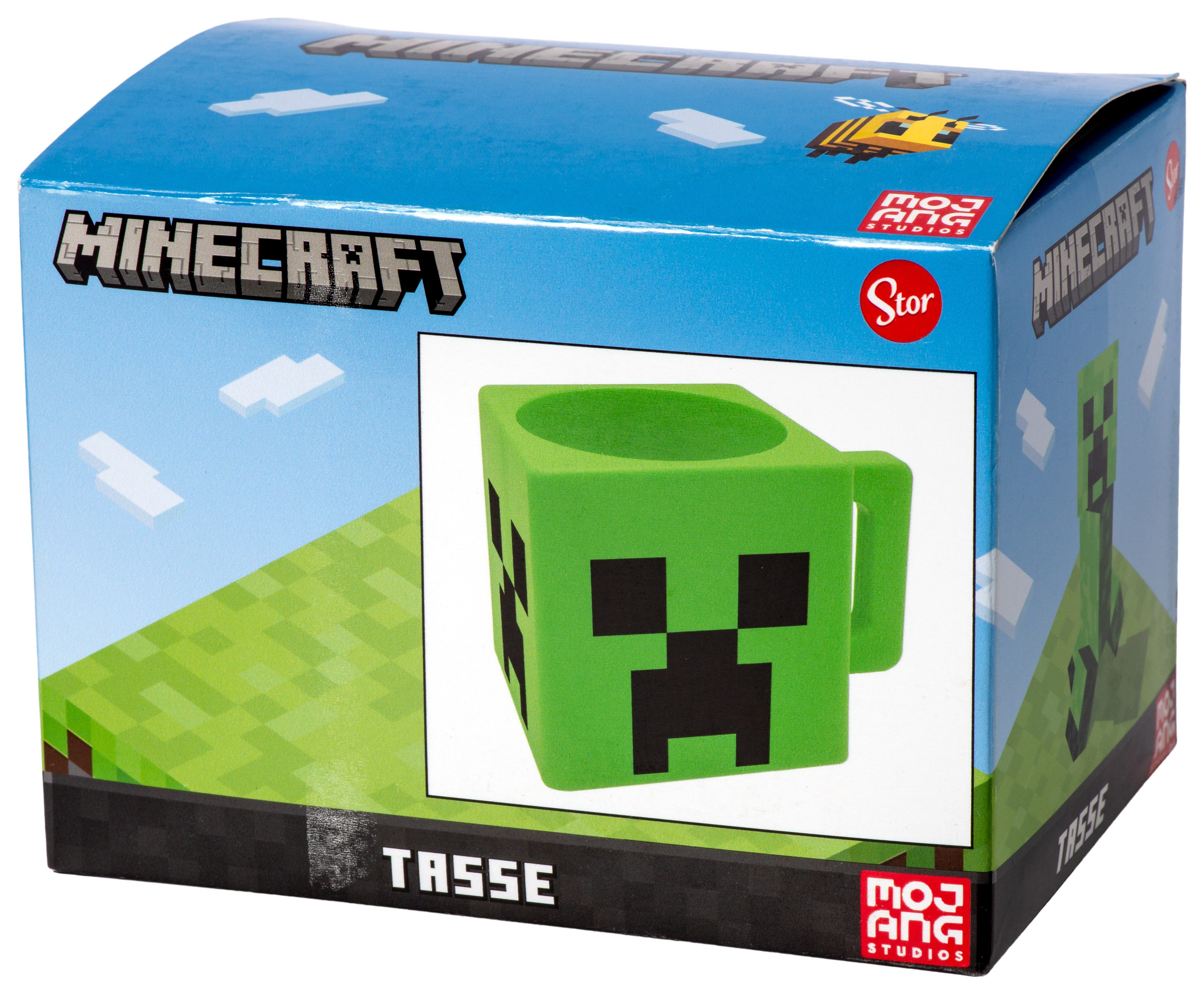 Minecraft Tasse Cube Tasse - Minecraft - Creeper (NEU & OVP)