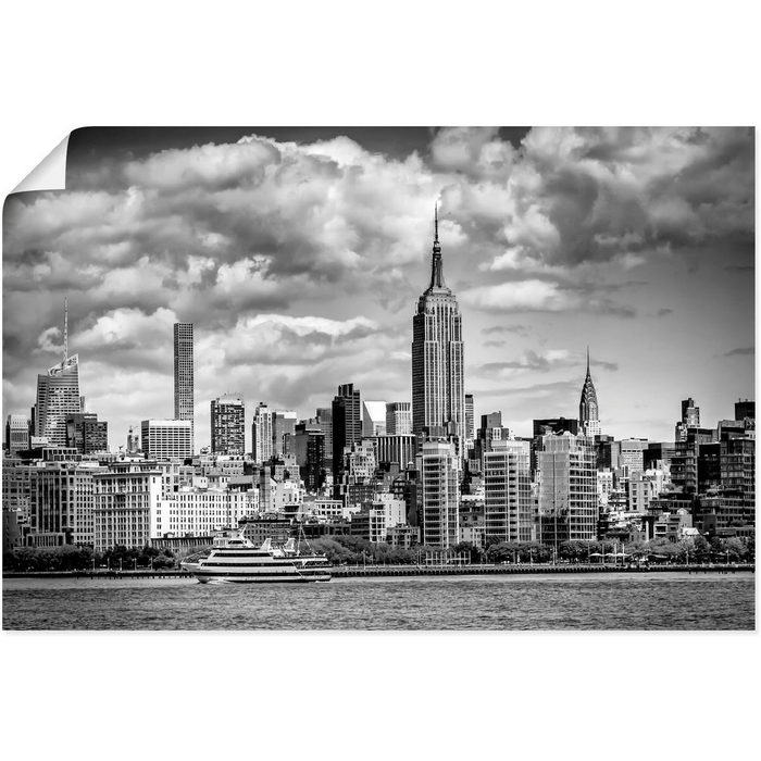Artland Wandbild Midtown Manhattan New York (1 St) als Alubild Leinwandbild Wandaufkleber oder Poster in versch. Größen