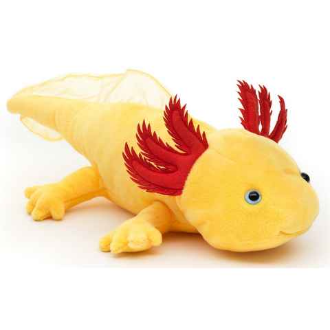 Uni-Toys Kuscheltier Axolotl - verschiedene Farben - 32 cm (Länge) - Plüsch, Plüschtier, zu 100 % recyceltes Füllmaterial