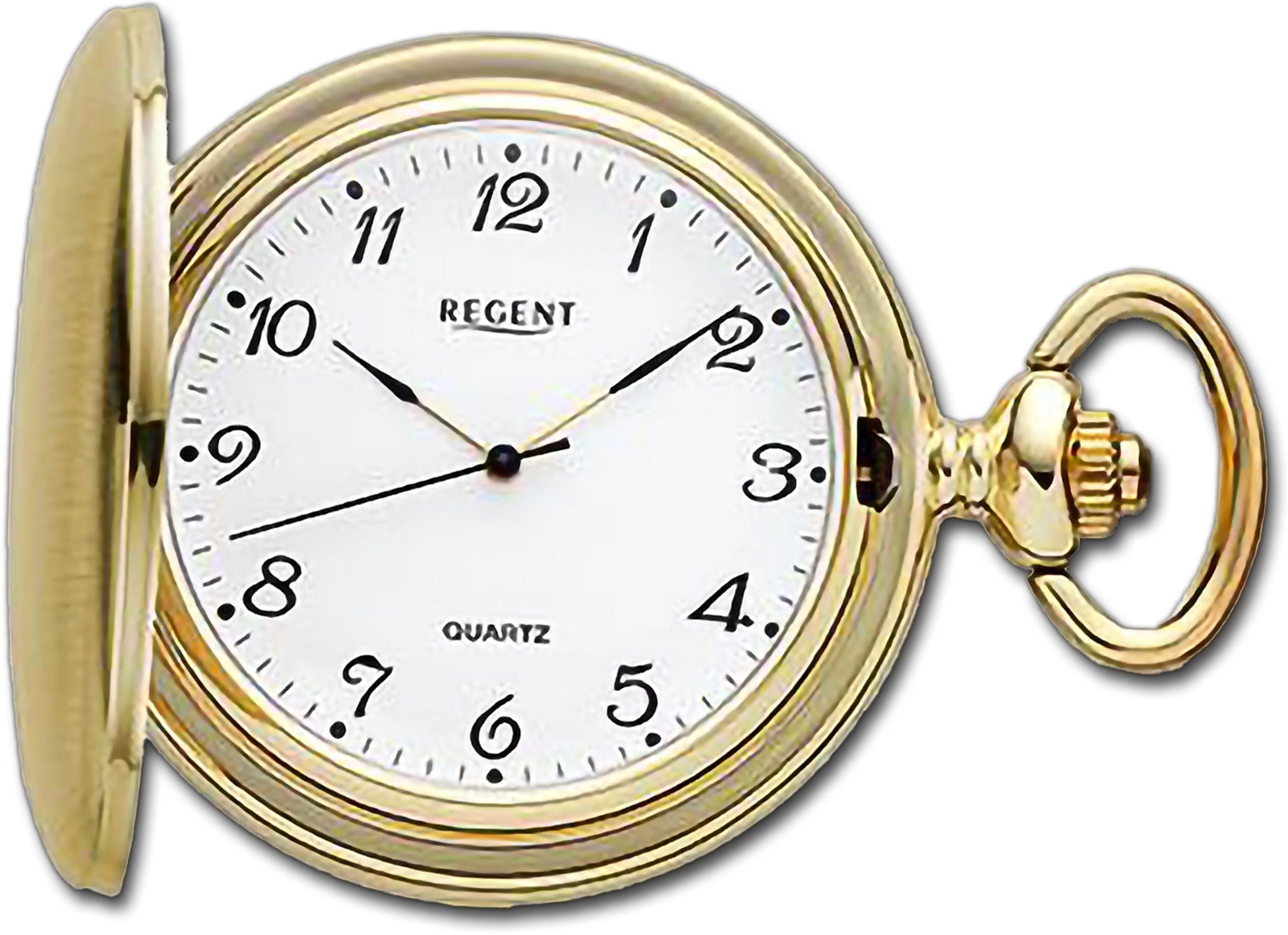 Regent Taschenuhr Regent Herren Taschenuhr Analog Gehäuse, (Analoguhr),  Herrenuhr Taschenuhr, rundes Gehäuse, extra groß (ca. 47mm)