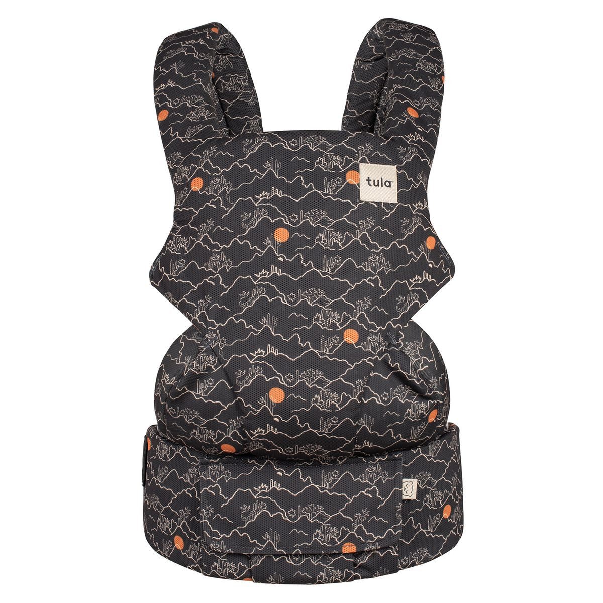 Tula Babytrage Explore Mesh - Mojave, Baby Kinder Bauchtrage Rückentrage ab Geburt von 3,2 kg - 20,4 kg