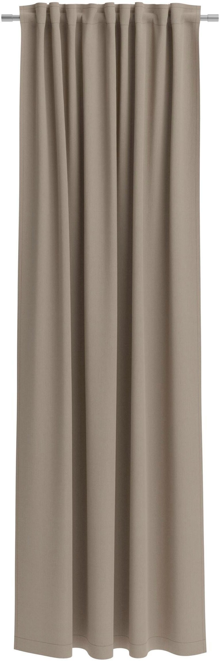 Neutex for you! Vorhang Linessa (1 St), verdeckte Schlaufen, blickdicht, Jacquard, HxB: 245x137, Schal mit verdeckten Schlaufen