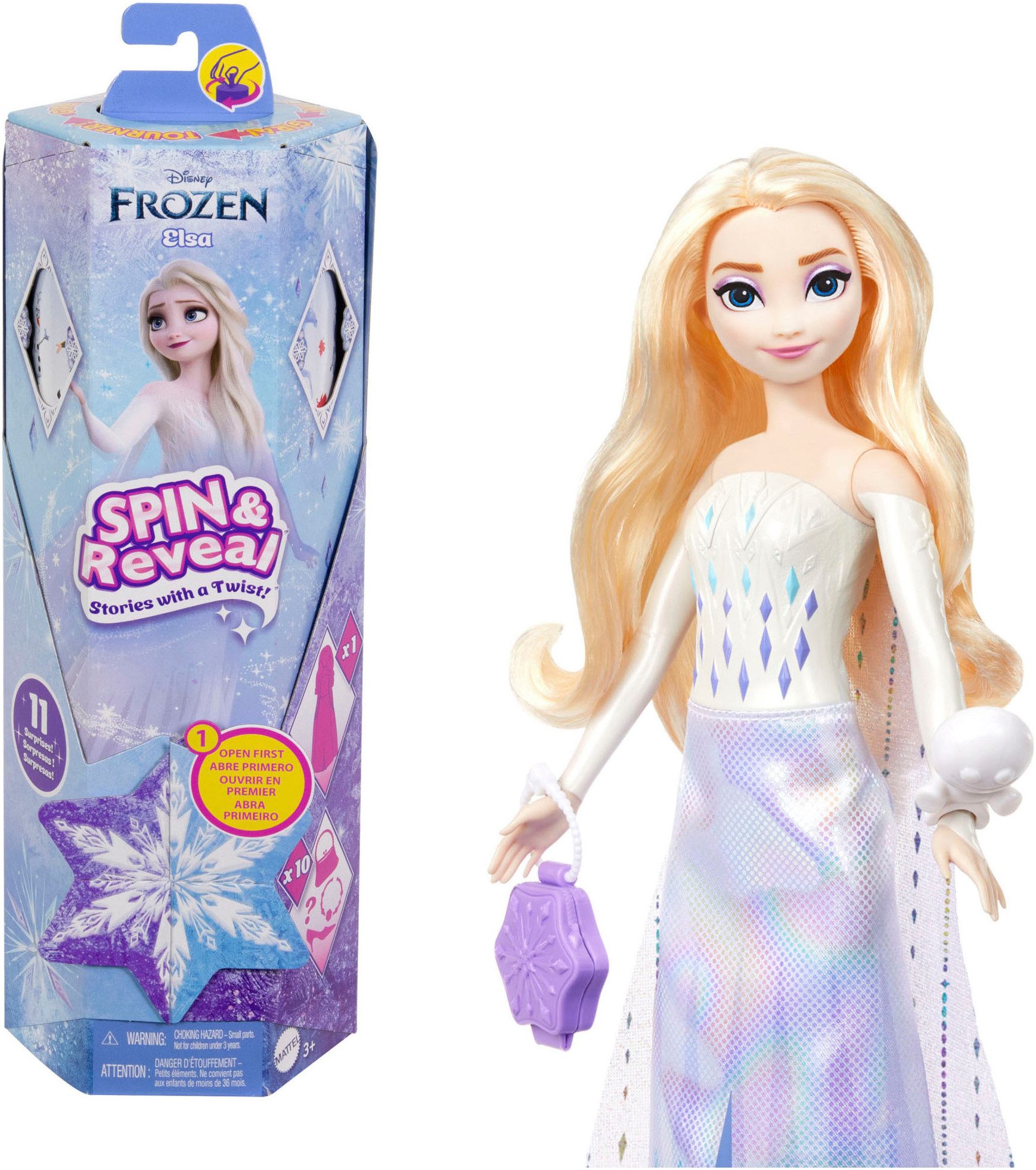 Mattel® Anziehpuppe Disney Die Eiskönigin Spin günstig online kaufen