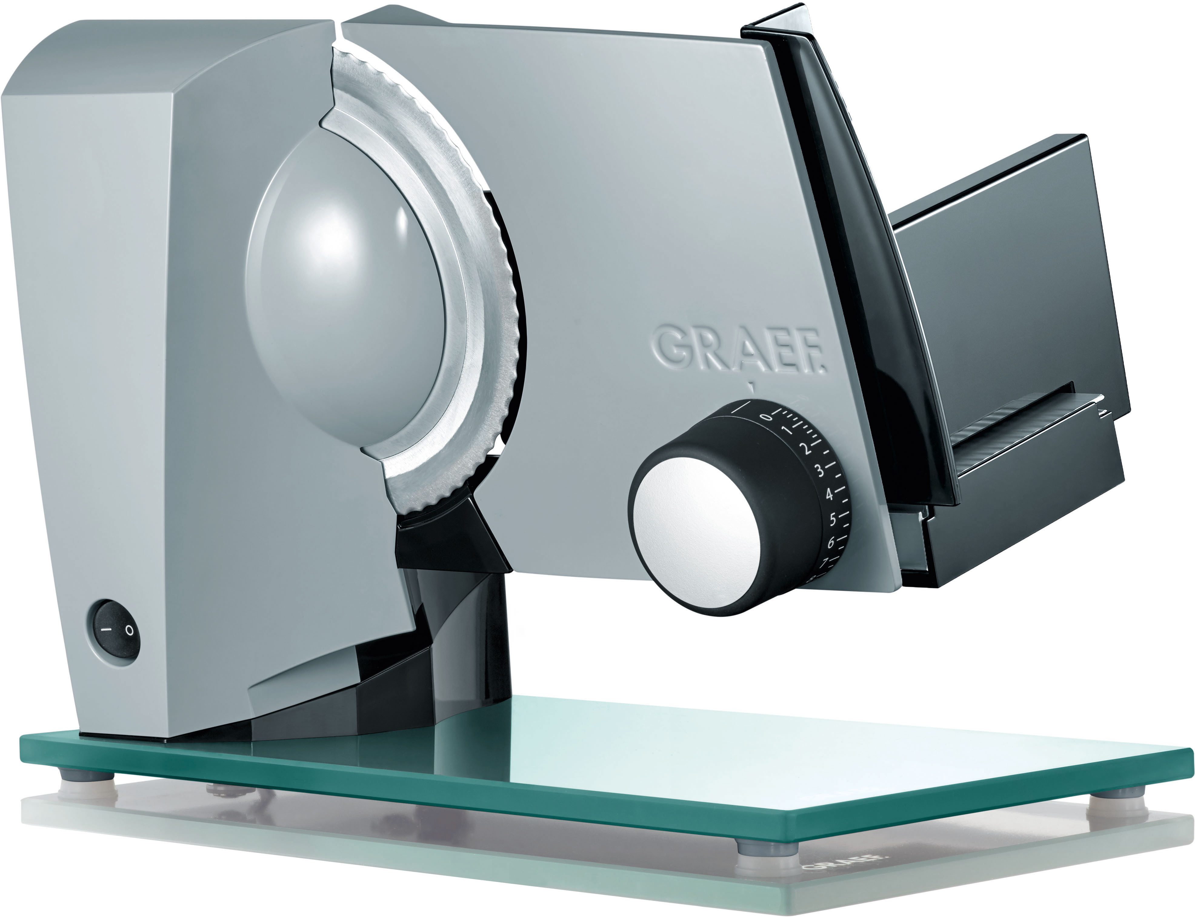 Graef Allesschneider Sliced Kitchen S12120OT TWIN, 170 W, Gratis Schinkenmesser im Wert von 34,99€ UVP