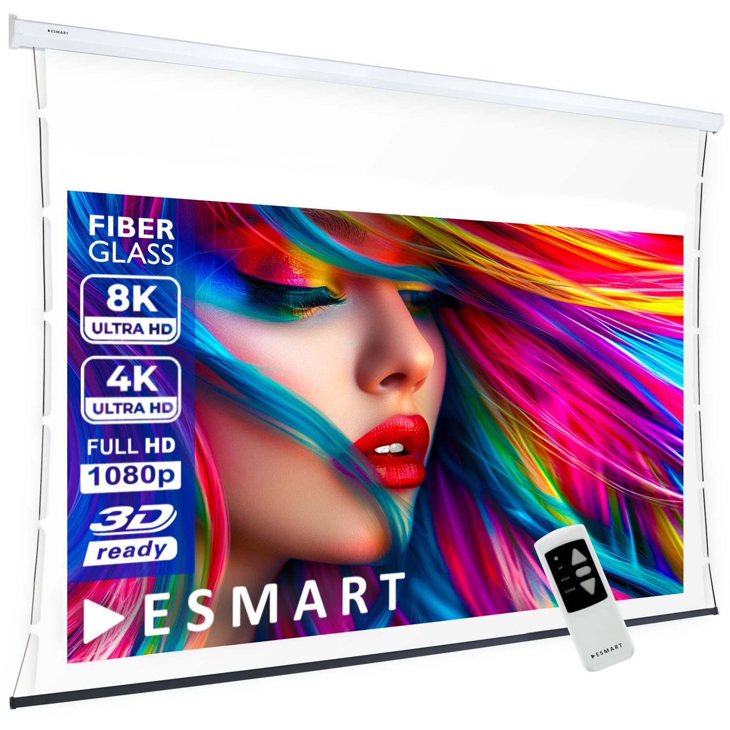 ESMART ESMART Germany Tension Leinwand TATENSO Motorleinwand (Professional TATENSO)
