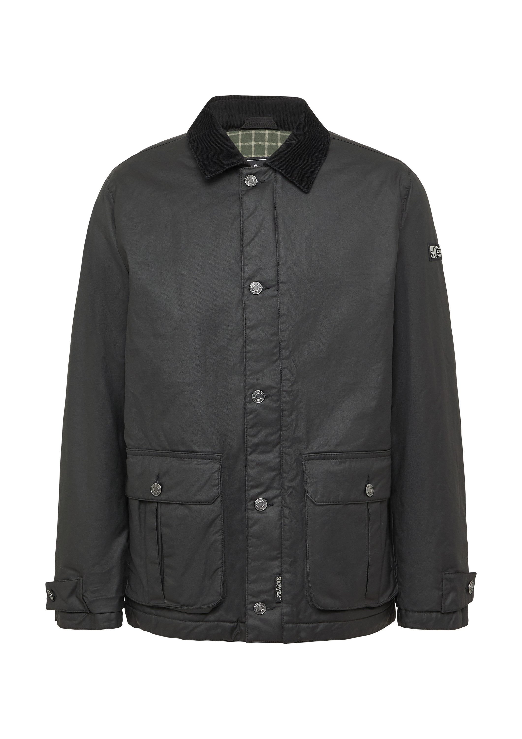 s.Oliver Funktionsjacke Outdoor-Jacke Beschichtete Jacke mit modischem Kord günstig online kaufen