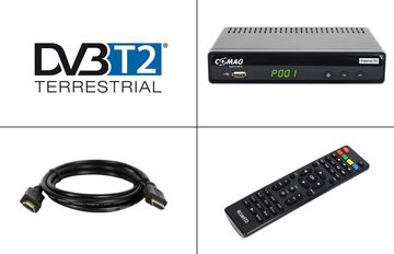 Comag SL65T2 freenet TV, Full HD DVB-T2 HD Receiver (2m HDMI Kabel, Media Player, PVR ready, Full-HD)