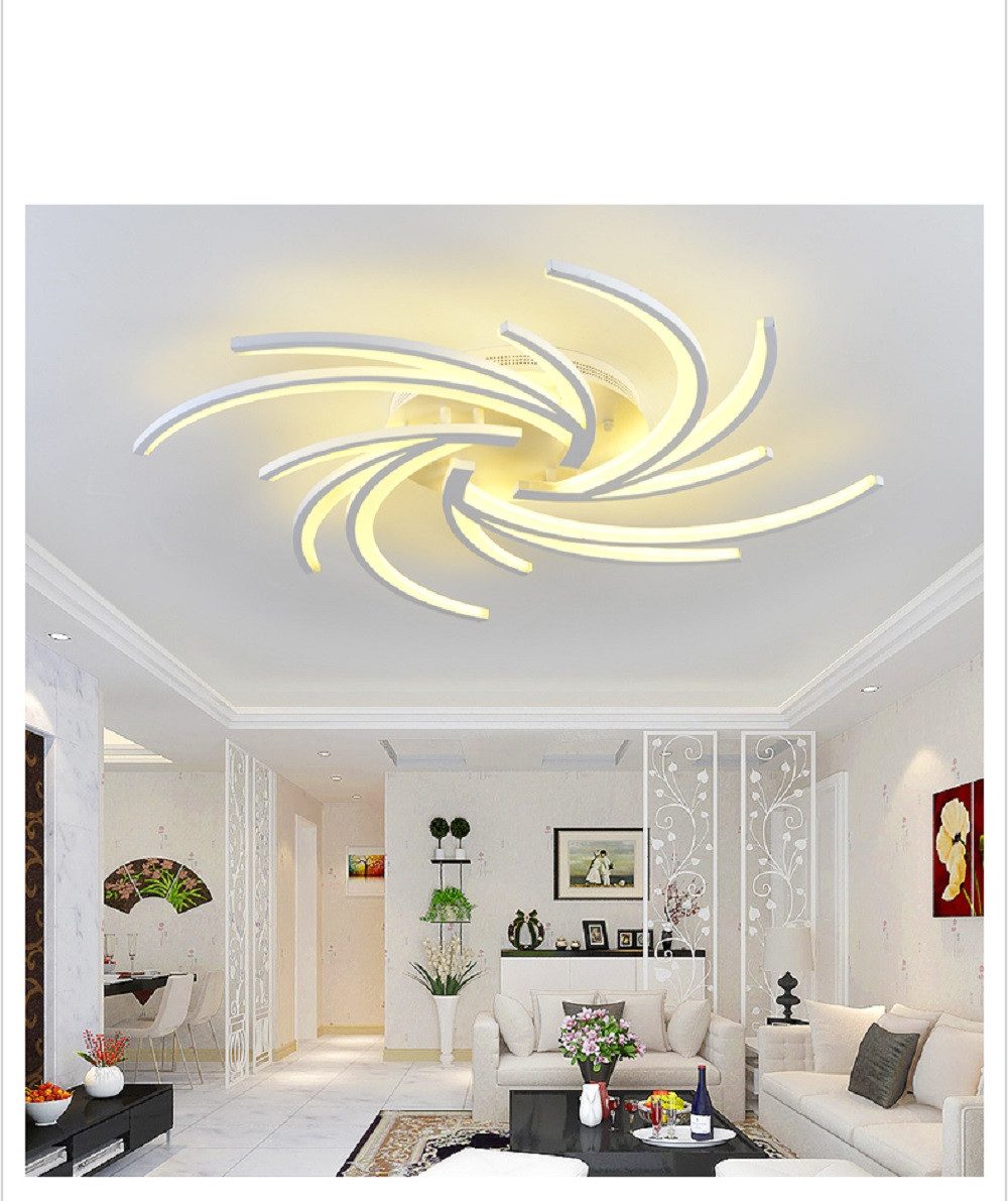 Eurotondisplay LED Deckenleuchte LED Deckenleuchte 2042 Fernbedienung Licht günstig online kaufen