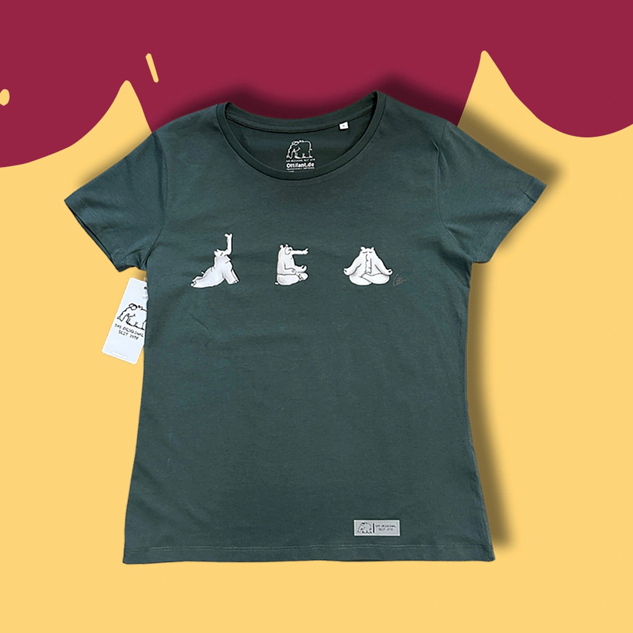 Ottifant Productions GmbH T-Shirt Damen T-Shirt Yogifant