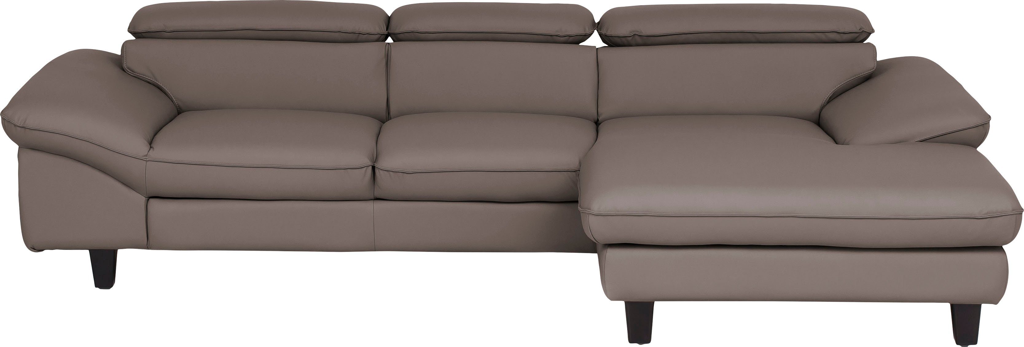 Home affaire Ecksofa "Pilot L-Form" mit Kopfteilverstellung, wahlweise mit günstig online kaufen