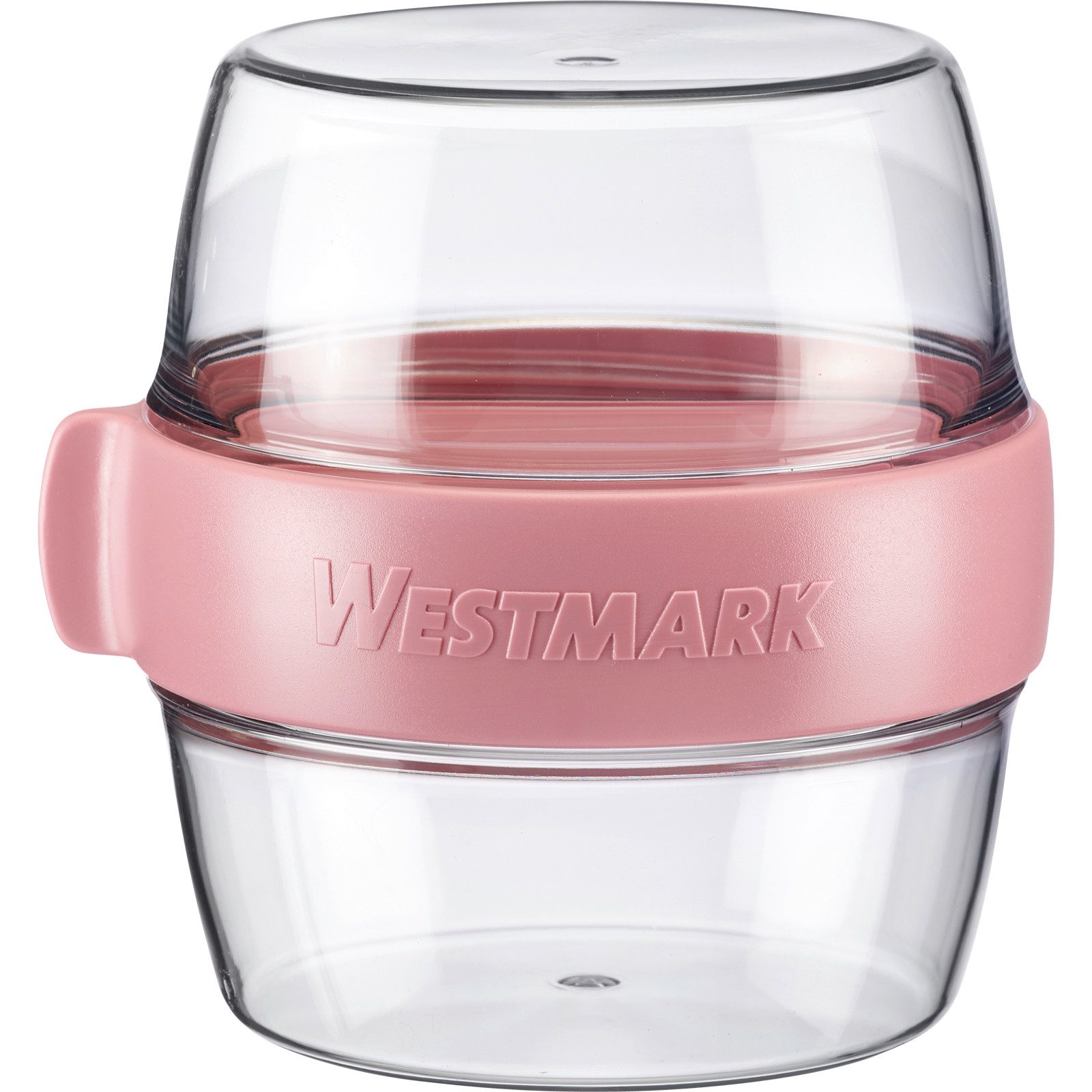 WESTMARK Lunchbox Pocketbox »Maxi«, 700 ml, Kunststoff, (1-tlg), Meal-Prep Dose to go, 2 x 350 ml, für Joghurt, Obst, Gemüse