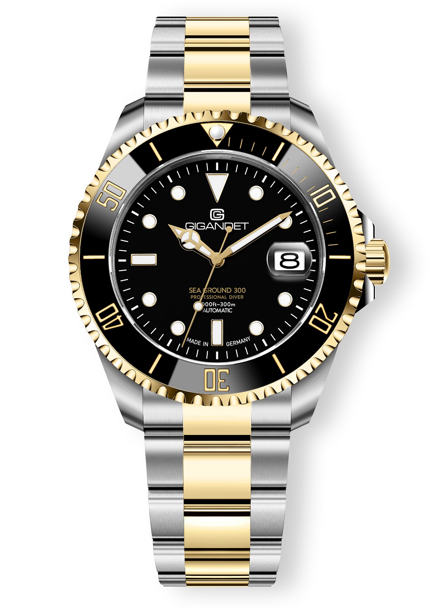 Automatikuhr SEA GROUND 300 CERAMIC DATE G300-016M-C