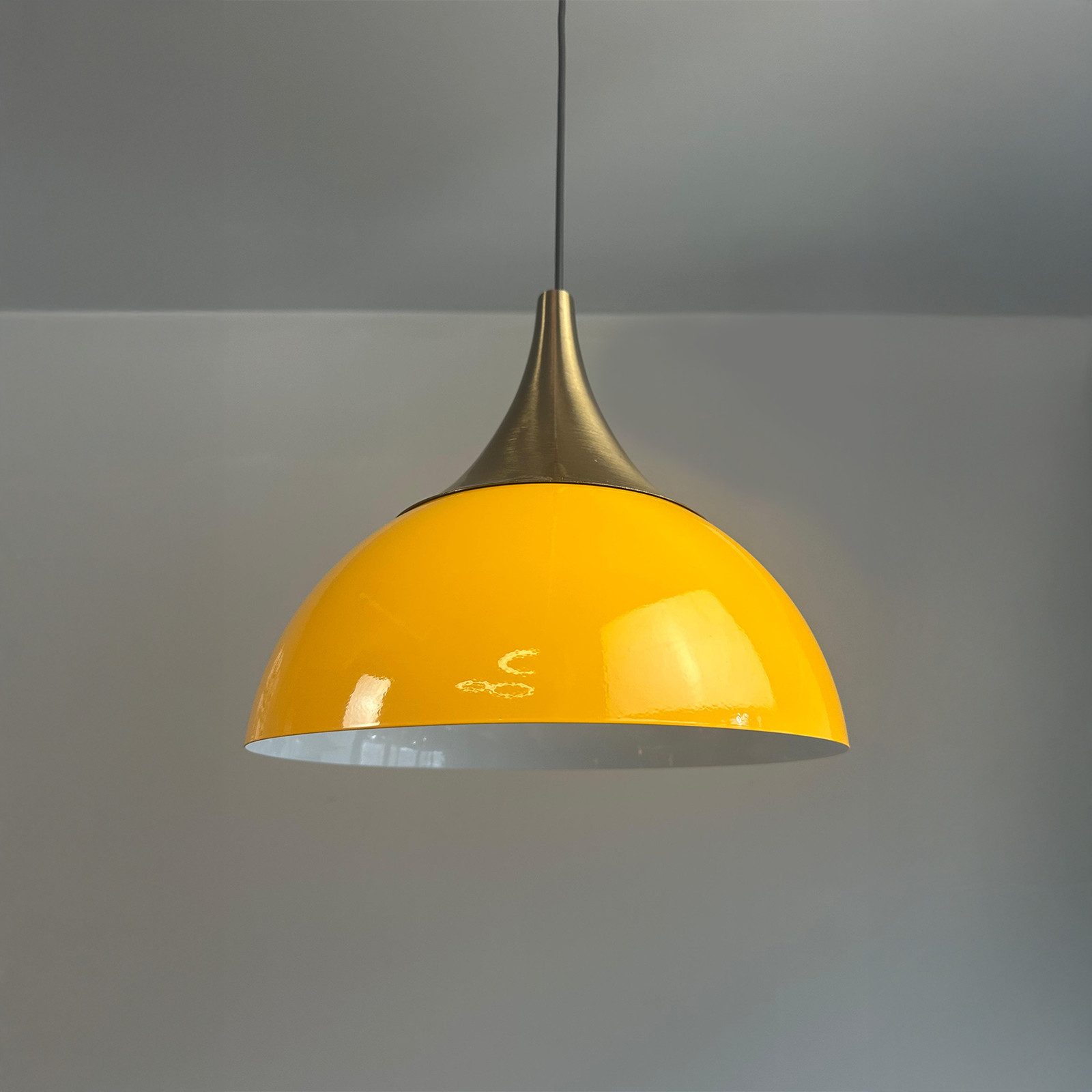 Bamyum Pendelleuchte Pendelleuchte Yimpi Metall Ø30 cm, E27, Moderne Pendelleuchte, ohne Leuchtmittel