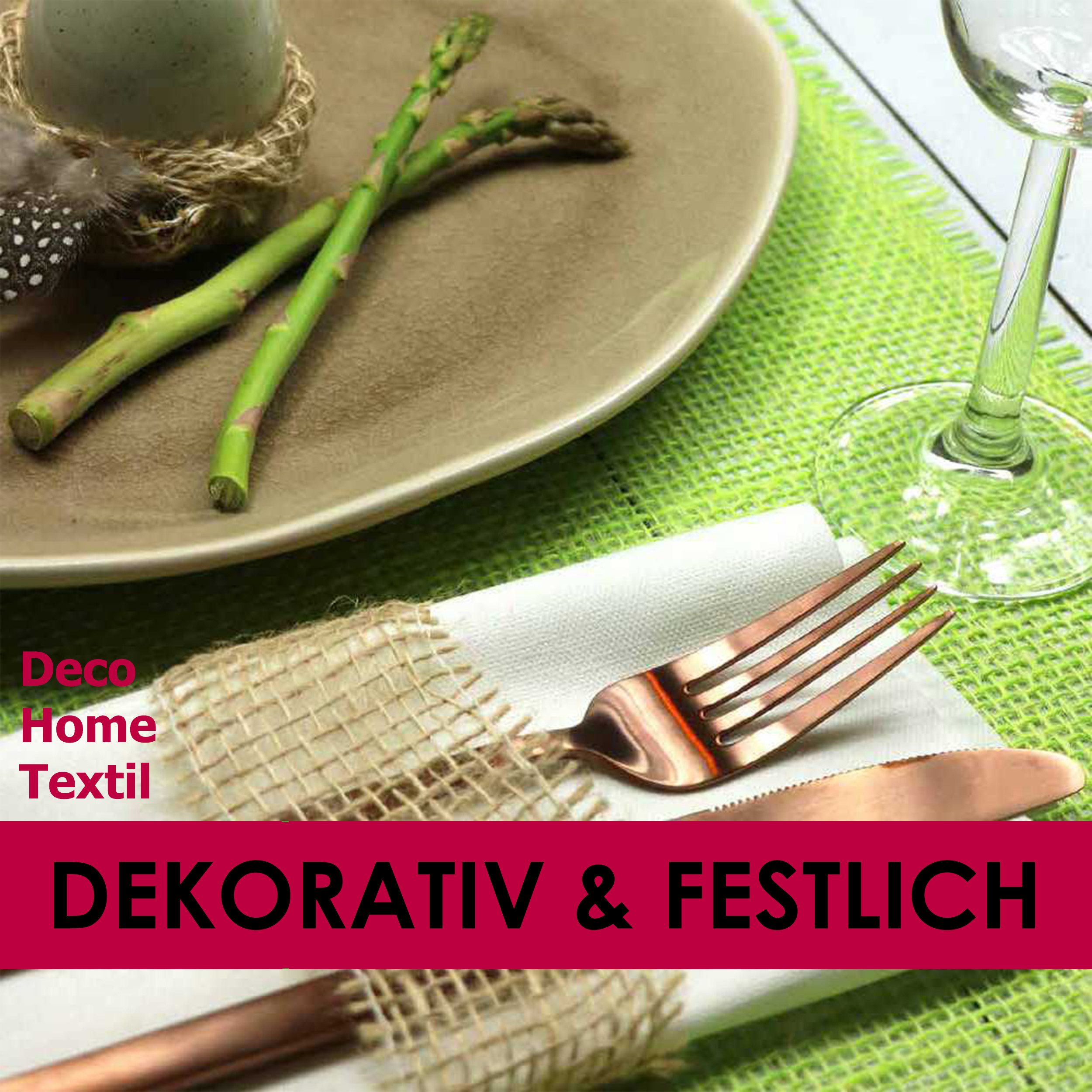 DecoHomeTextil Heimtextilmanufaktur Tischläufer SIZO® Deco Jute günstig online kaufen