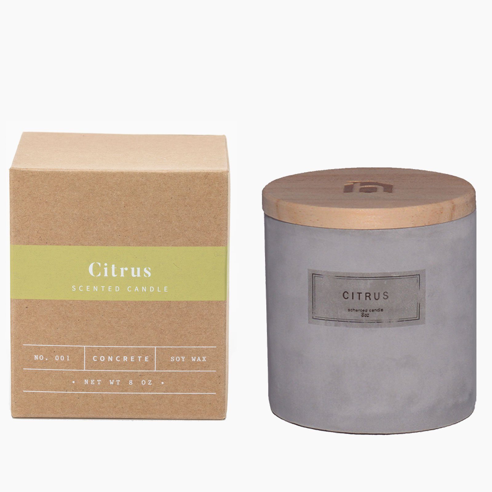 houseproud Duftkerze Concrete Candle (1-tlg)