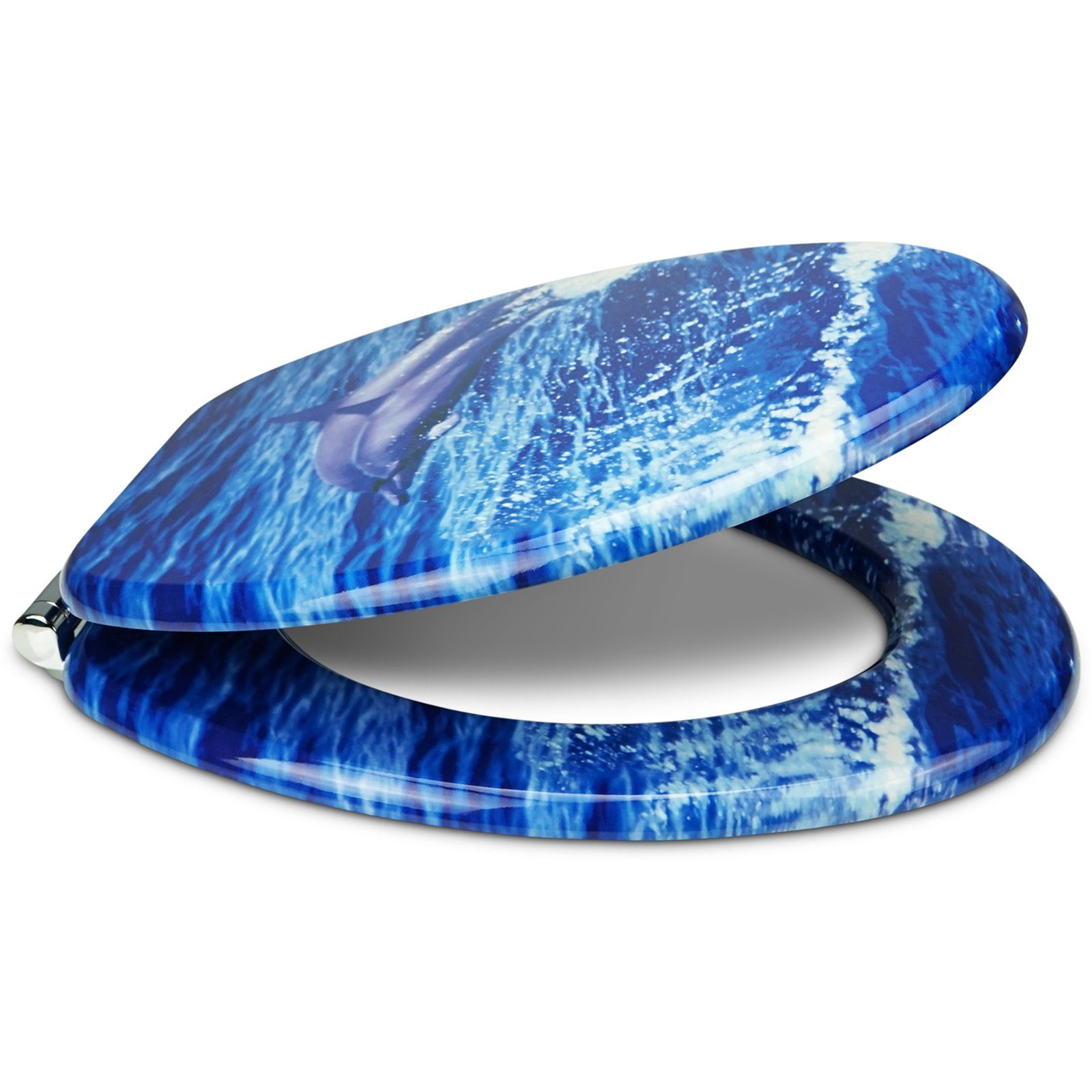 Sanfino WC-Sitz „Dolphin“ Premium Toilettendeckel mit günstig online kaufen