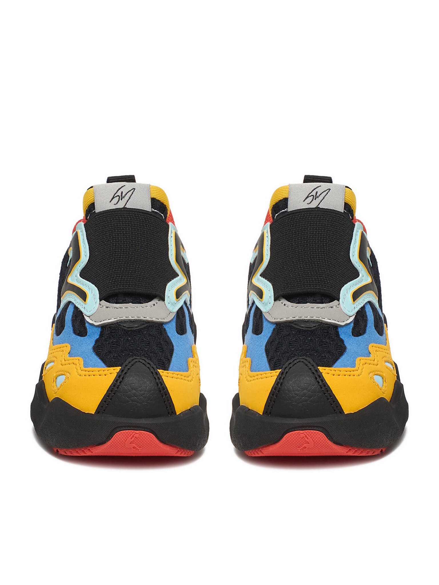 Shaq Shaq Boy Sneakers Bunte SHAQ-EO-REIGN AQ95055T-BZ MIX Weiß Sneaker – Bild 3 von 5