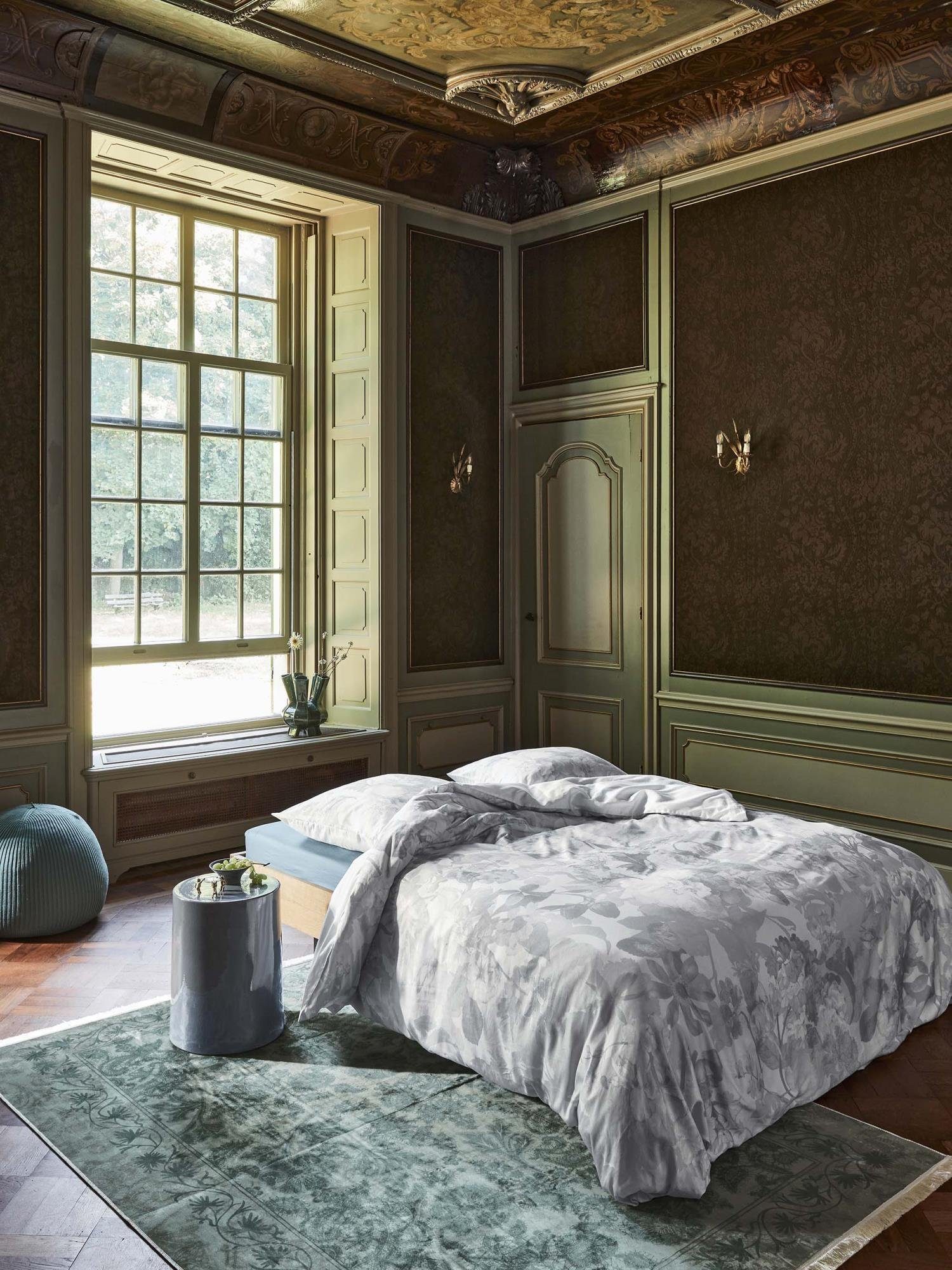 Essenza Bettwäsche Floor, Satin, 2 teilig, mit floralem Muster günstig online kaufen