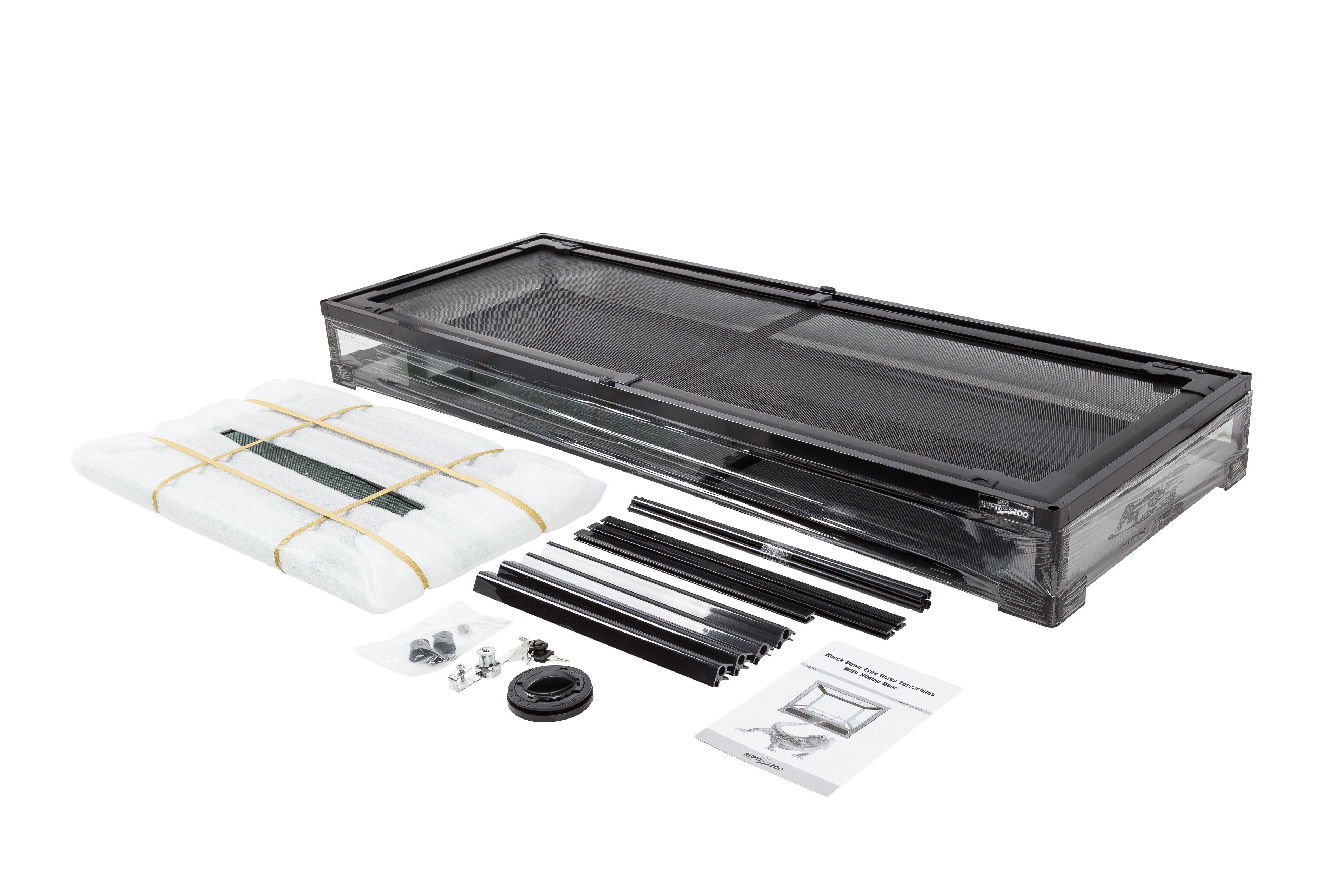 Terrarium ReptiZoo Glasterrarium 120x45x60cm, zerlegbar - verschickbar! RK0223 (