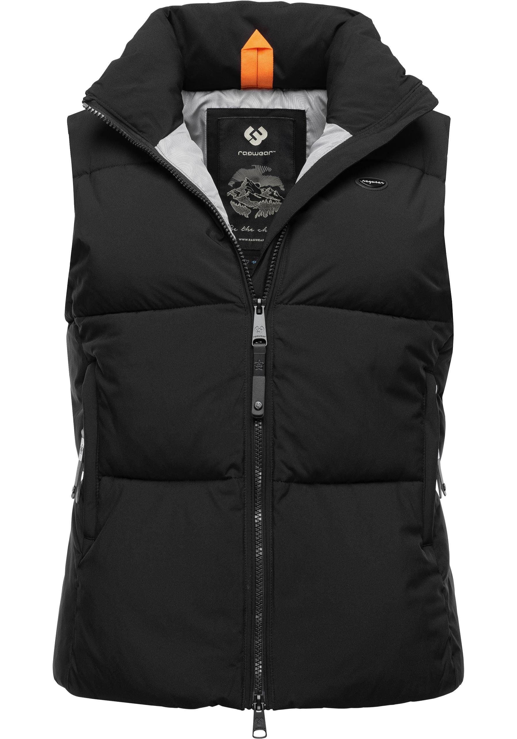 Ragwear Steppweste Ailish Wasserdichte Damen Weste ideal für die Übergangszeit – Bild 2 von 5