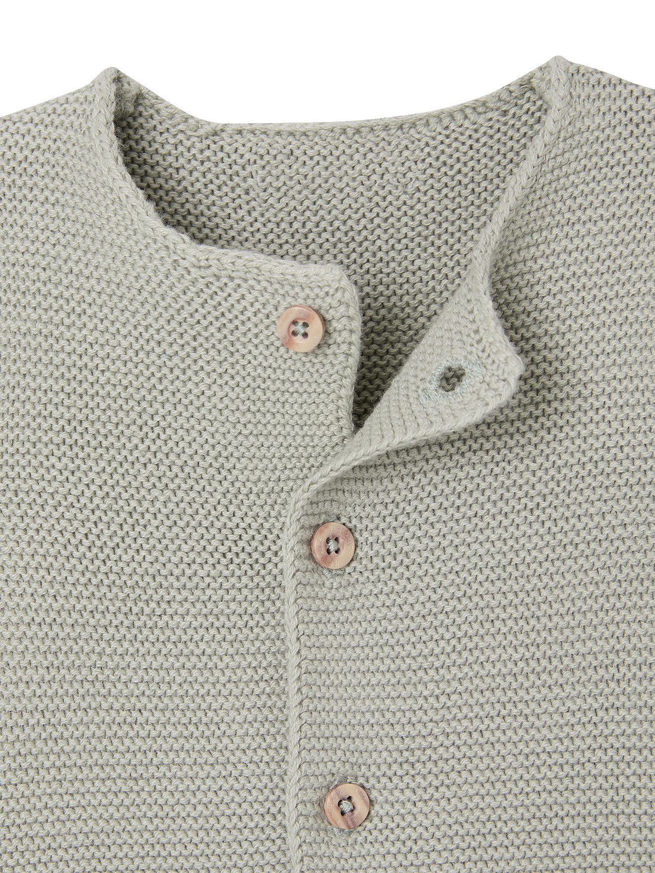 vertbaudet Strickjacke Baby Strickjacke aus Baumwolle BASIC